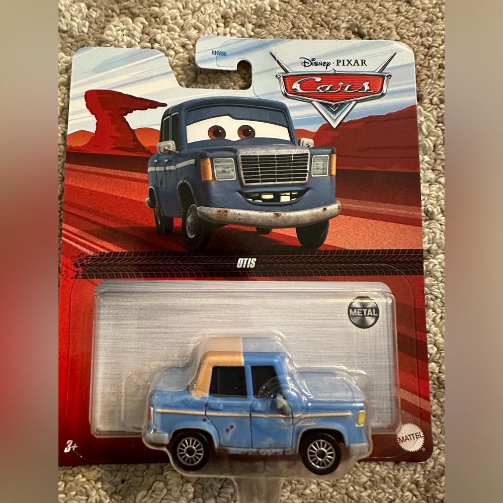 NIB Disney Pixar Cars Otis vehicle